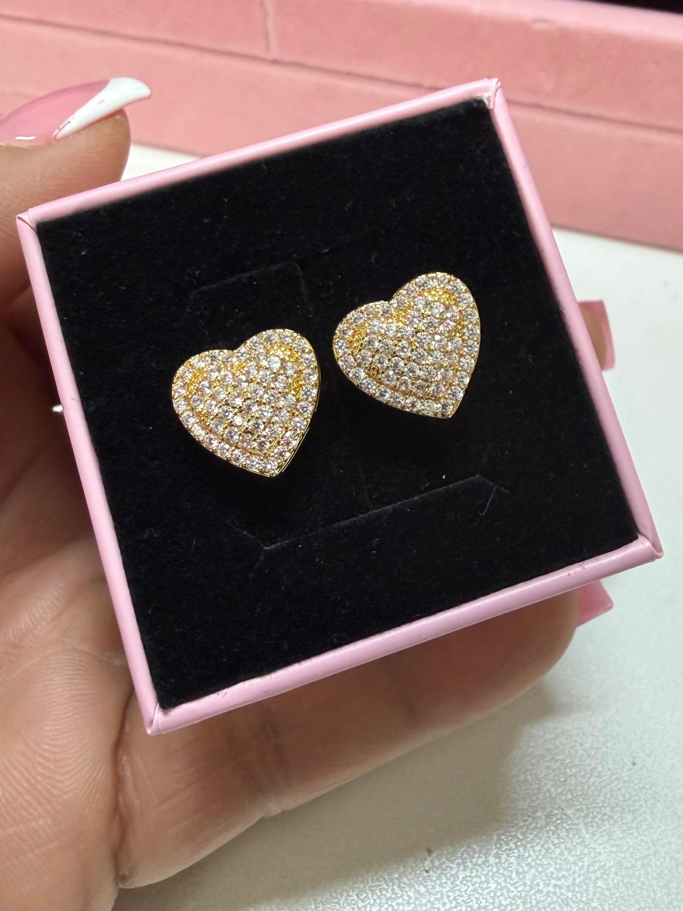 Heart Studs
