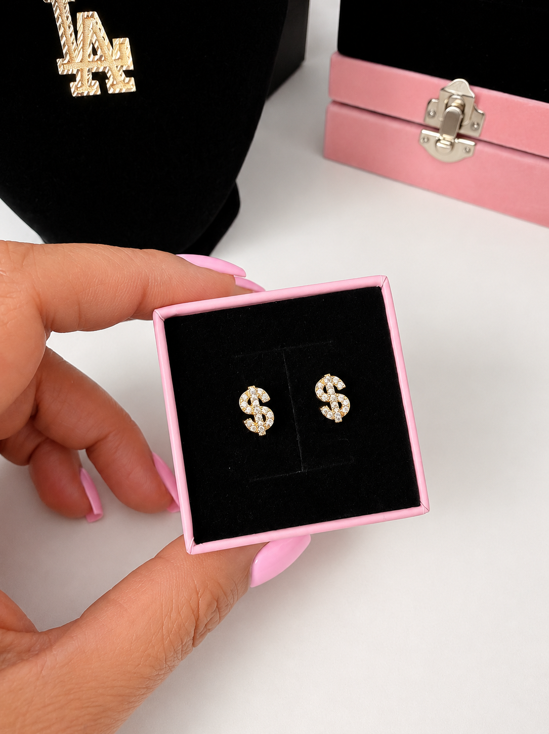 Money $$ Stud Earrings