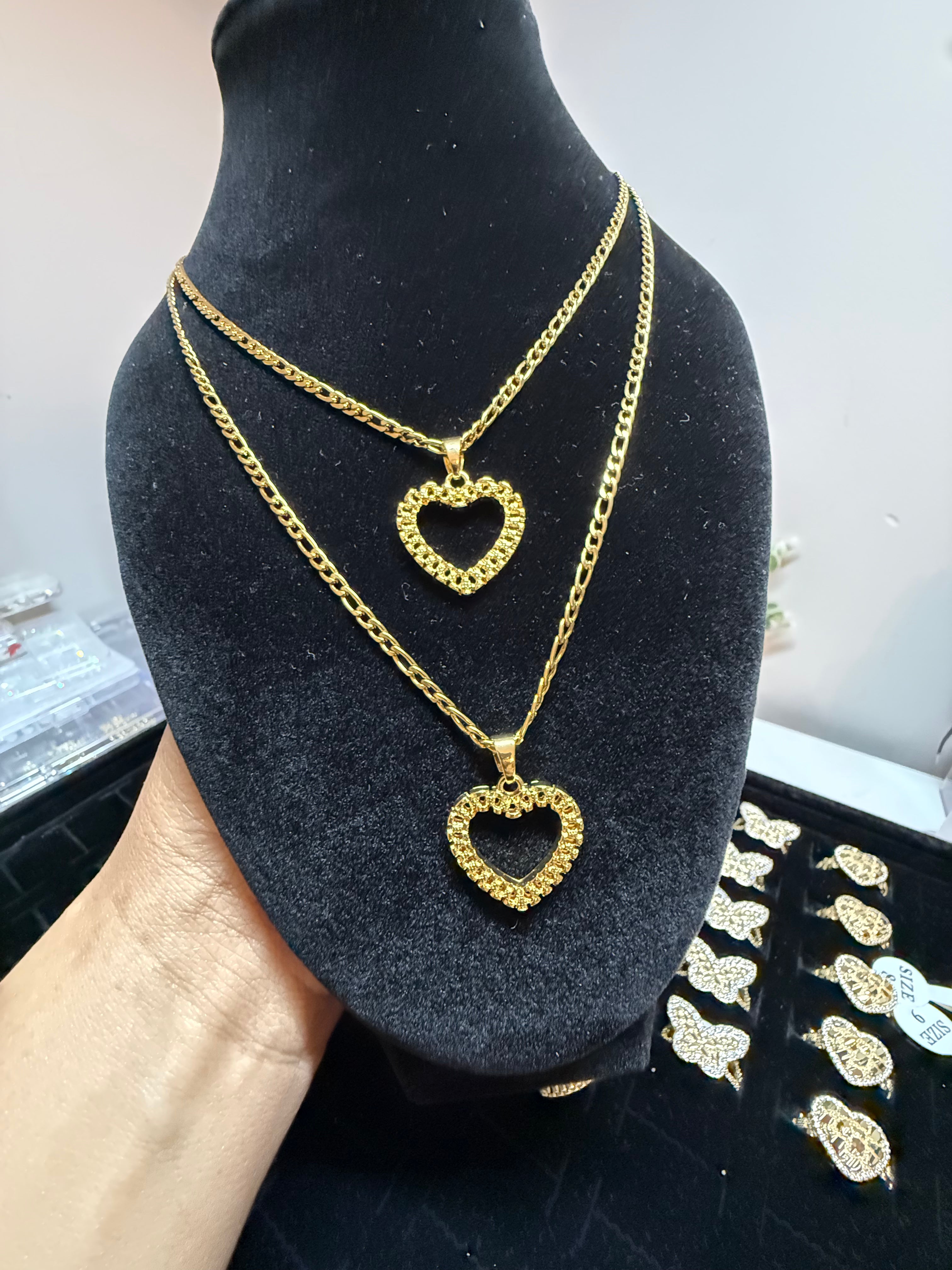 Small Heart Rolex Necklace