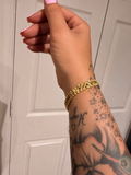 Gold Link Bracelet