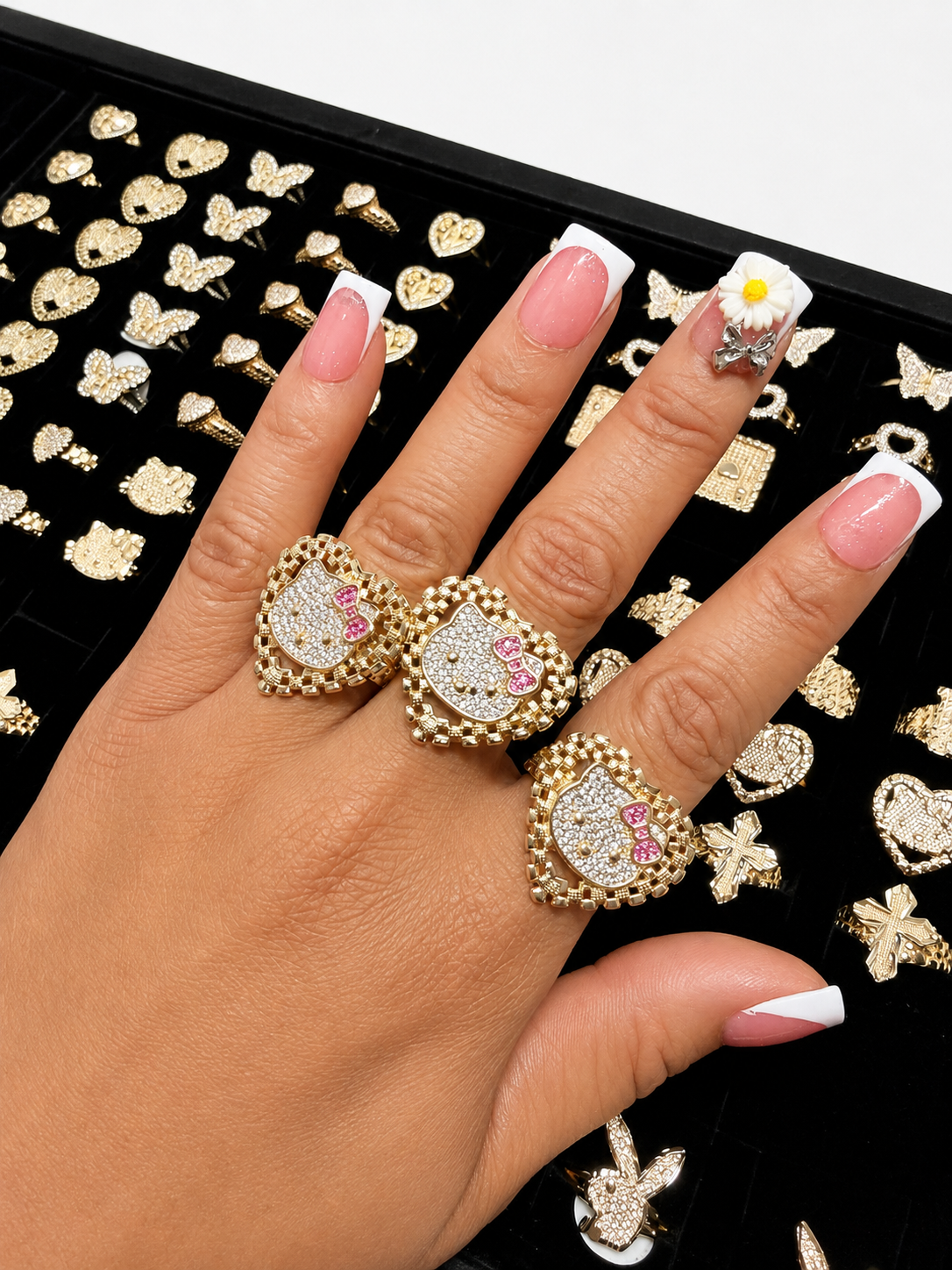 Bling Hello Kitty Ring